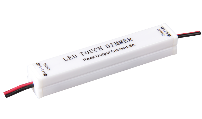 Выключатель-диммер сенсорный для светодиодной ленты (0%-100%) 48Вт 12/24В Jazzway