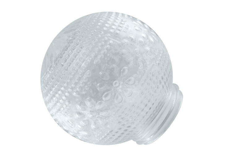 Рассеиватель шар-стекло D150 (прозрачный) 62-010-А 85 "Цветочек" TDM