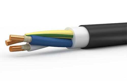 Кабель медный силовой ППГнг(А)-FRHF     3х6 ок(N,PE)-0,66