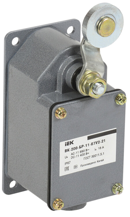 Концевой выключатель ВК-200-БР-11-67У2-21, IP67, IEK