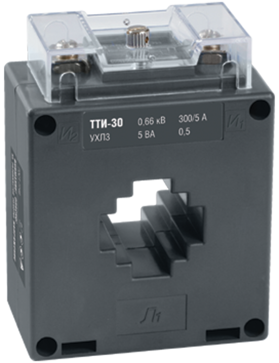 Трансформатор тока ТТИ-30 250/5А 5ВА класс точности 0.5S ИЭК