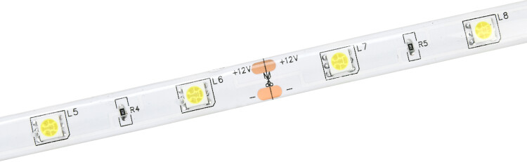 Лента LED 5м LSR-5050W30-7,2-IP65-12В IEK