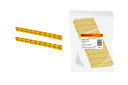 Маркер наборный - символ "L" желтый 1,5 мм2 (уп.=150 шт.) TDM-Кабельно-проводниковая продукция - купить по низкой цене в интернет-магазине, характеристики, отзывы | АВС-электро