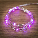 РАСПРОДАЖА Гирлянда внутр. (LED) 2м 20LED розовый свет (3хAA) "Роса" Neon-Night-Светотехника - купить по низкой цене в интернет-магазине, характеристики, отзывы | АВС-электро