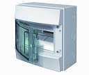 Бокс настенный IP65  8М  Mistral дымчатая дверь 232x250x154 ABB-Корпуса щитов и шкафов - купить по низкой цене в интернет-магазине, характеристики, отзывы | АВС-электро