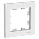 Рамка 1-пост. белый  ATLAS DESIGN-Рамки для ЭУИ - купить по низкой цене в интернет-магазине, характеристики, отзывы | АВС-электро