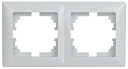 Рамка 2-мест. белый 4-502-01 Solo Intro-Электроустановочные изделия (ЭУИ) - купить по низкой цене в интернет-магазине, характеристики, отзывы | АВС-электро