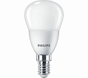 Лампа светодиод. (LED) Шар Е14  5Вт 500лм 2700К 230В матов. Philips-