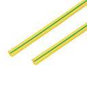 Трубка термоусаживаемая  10,0/5,0 мм, желто-зеленая REXANT