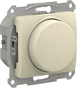 Светорегулятор повор-нажим, LED, RC, 400Вт, мех.,  бежевый GLOSSA-Диммеры (светорегуляторы) - купить по низкой цене в интернет-магазине, характеристики, отзывы | АВС-электро
