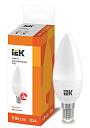 Лампа светодиод. (LED) Свеча Е14  9Вт 810лм 3000К 230В матов. IEK-Лампы светодиодные - купить по низкой цене в интернет-магазине, характеристики, отзывы | АВС-электро